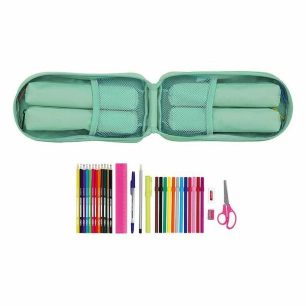 Backpack Pencil Case BlackFit8 Turquoise (33 Pieces)