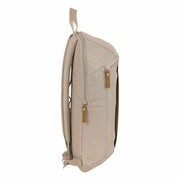 Casual Backpack Safta Beige