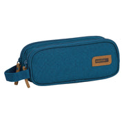 Double Carry-all Safta M513 Navy Blue (21 x 8 x 6 cm)