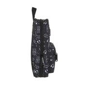 Backpack Pencil Case BlackFit8 Sport Galaxy Black (33 Pieces)