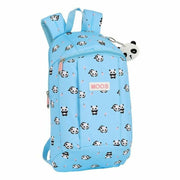 Casual Backpack Moos Panda Blue