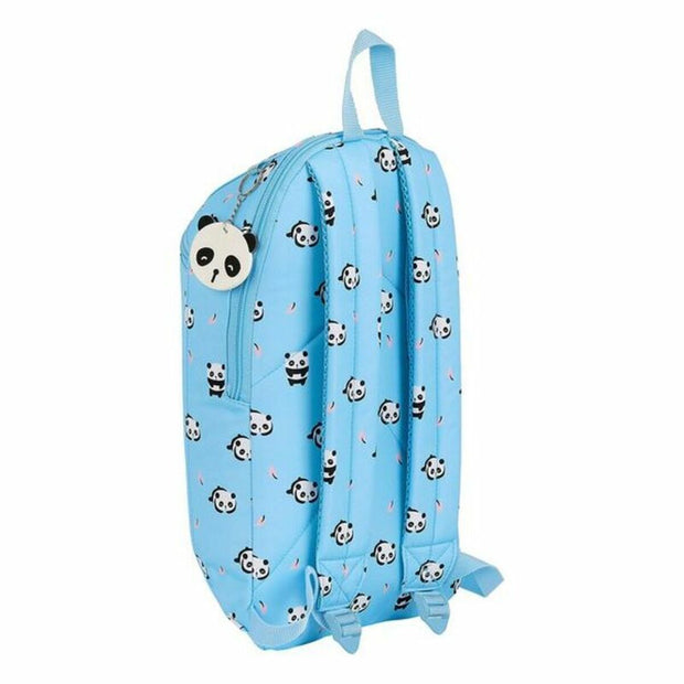 Casual Backpack Moos Panda Blue