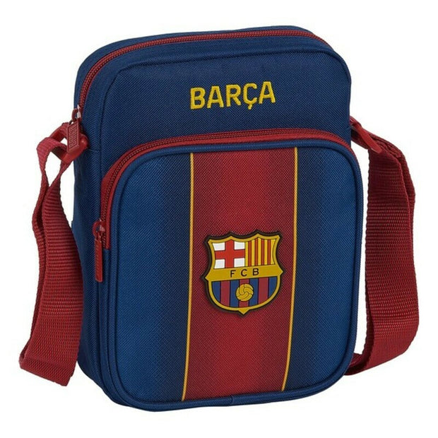 Shoulder Bag F.C. Barcelona 20/21 Maroon Navy Blue (16 x 22 x 6 cm)