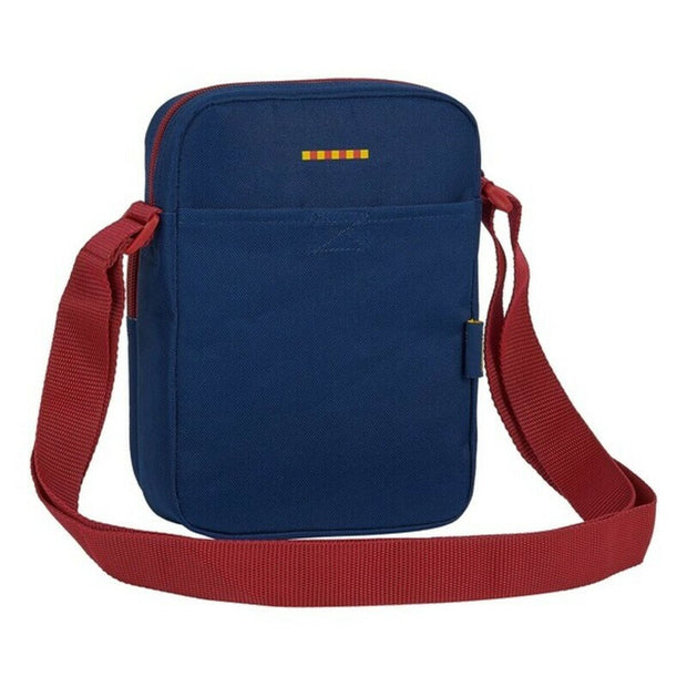 Shoulder Bag F.C. Barcelona 20/21 Maroon Navy Blue (16 x 22 x 6 cm)