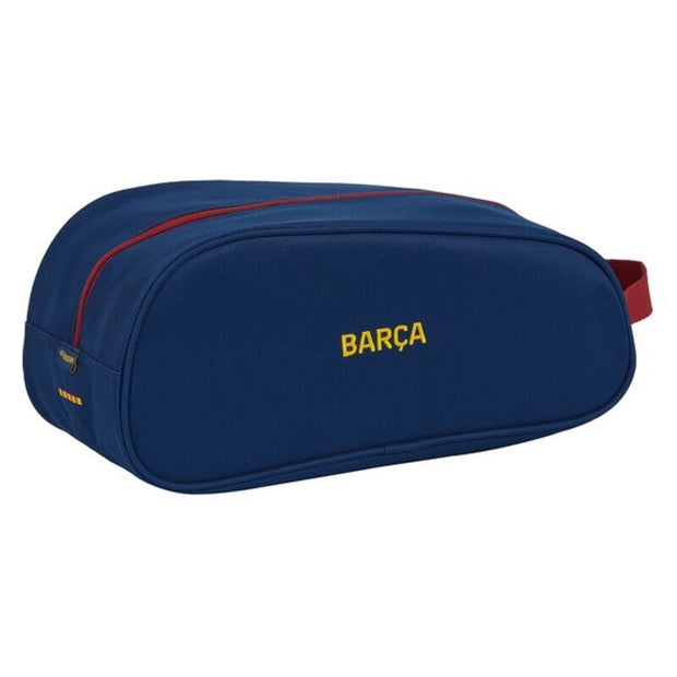 Schuhtasche für die Reise F.C. Barcelona Granatrot Marineblau (34 x 15 x 18 cm)