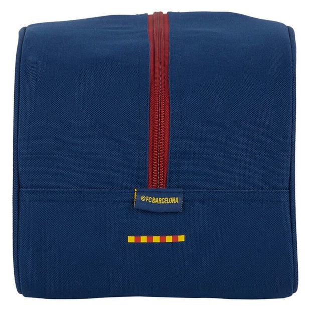 Schuhtasche für die Reise F.C. Barcelona Granatrot Marineblau (34 x 15 x 18 cm)