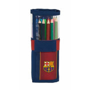 Pencil Case F.C. Barcelona 20/21 Maroon Navy Blue (27 Pieces) (7 x 20 x 7 cm)