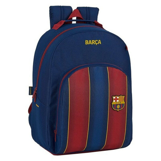 School Bag F.C. Barcelona Maroon Navy Blue