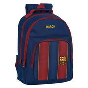 School Bag F.C. Barcelona Maroon Navy Blue