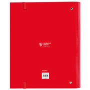 Ring binder Sevilla Fútbol Club 512056666 Red (27 x 32 x 3.5 cm)