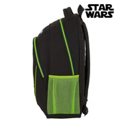 School Bag The Mandalorian Black Green