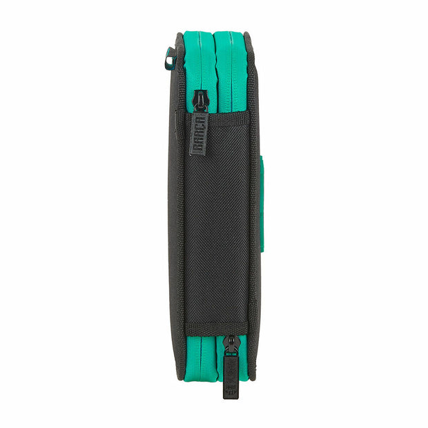 Double Pencil Case F.C. Barcelona Black (28 pcs)