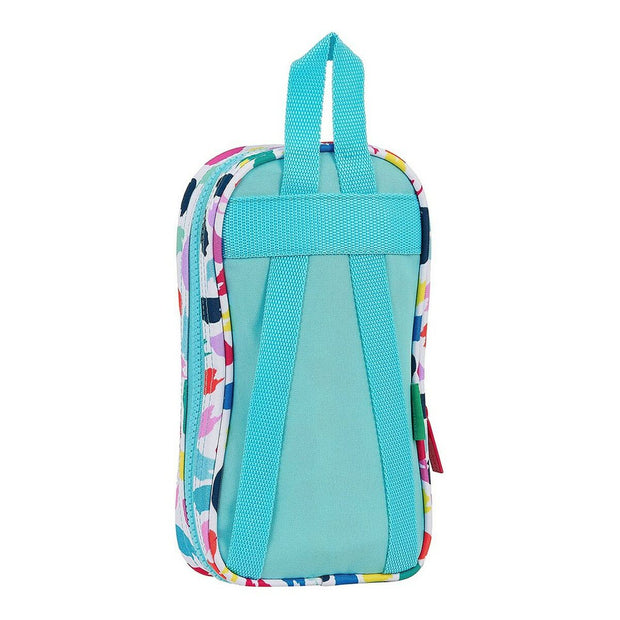 Backpack Pencil Case Benetton Painting Multicolour