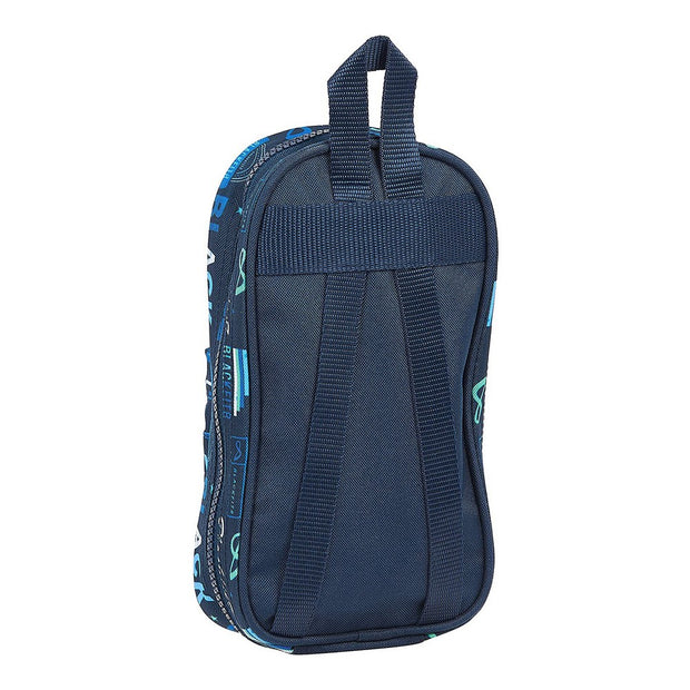 Backpack Pencil Case BlackFit8 Retro Navy Blue