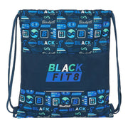 Backpack with Strings Retro BlackFit8 M196A Navy Blue