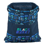 Backpack with Strings Retro BlackFit8 M196A Navy Blue