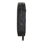 Triple Pencil Case BlackFit8 Topography Black Green (28 pcs)