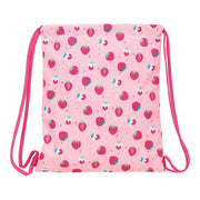 Backpack with Strings Berry Brilliant BlackFit8 M196A Pink