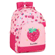School Bag BlackFit8 Berry Brilliant Pink