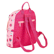 Casual Backpack BlackFit8 Berry Brilliant Pink (25 x 30 x 13 cm)