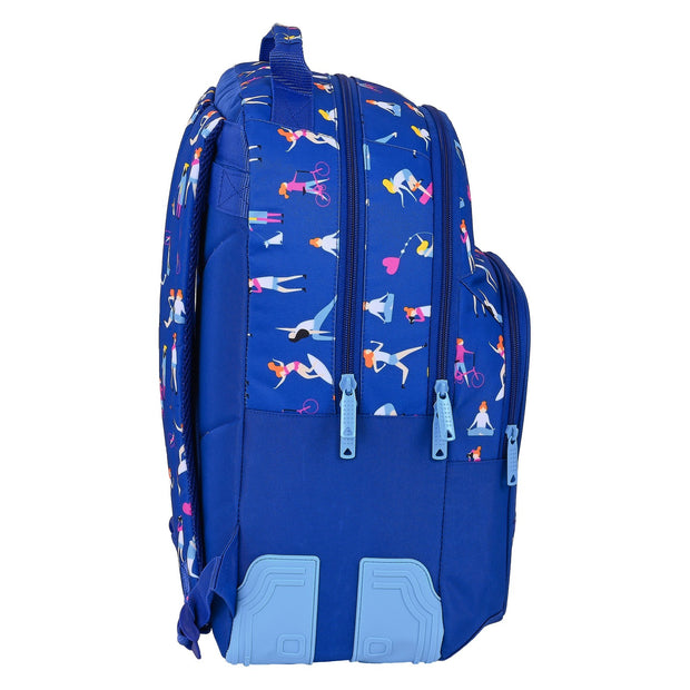 School Bag BlackFit8 Go girls Blue