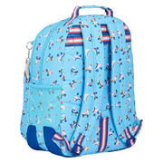 School Bag Rollers Moos Rollers Light Blue Multicolour (32 x 42 x 15 cm)