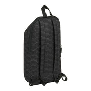 Casual Backpack F.C. Barcelona Força Barça Black (22 x 39 x 10 cm)