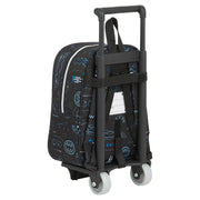 School Rucksack with Wheels Bat-Tech Batman M280 Black (22 x 28 x 10 cm)