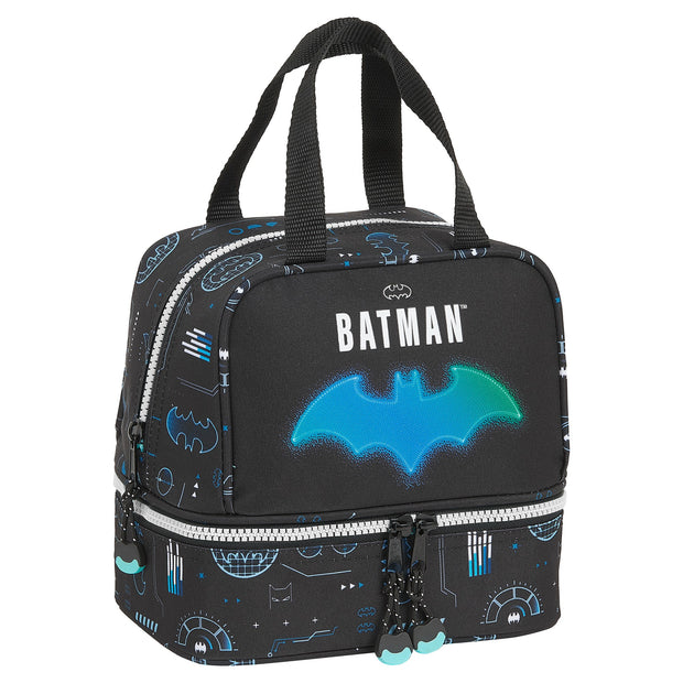 Lunchbox Batman Bat-Tech Schwarz (20 x 20 x 15 cm)