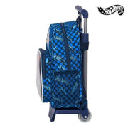School Rucksack with Wheels 0.85 Hot Wheels (27 x 10 x 67 cm)