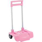 Folding Backpack Trolley Safta Pink