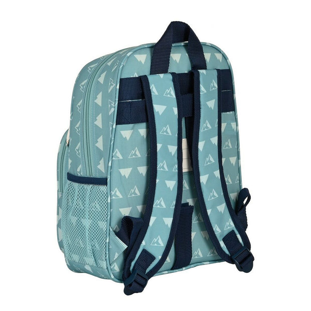 School Bag National Geographic Below zero Blue (28 x 34 x 10 cm)