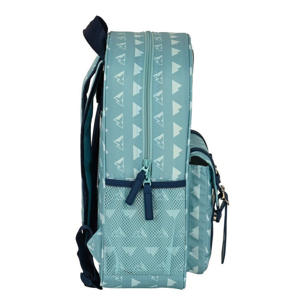 School Bag National Geographic Bellow zero Blue (32 x 38 x 12 cm)