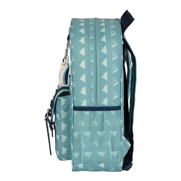 School Bag National Geographic Bellow zero Blue (32 x 38 x 12 cm)