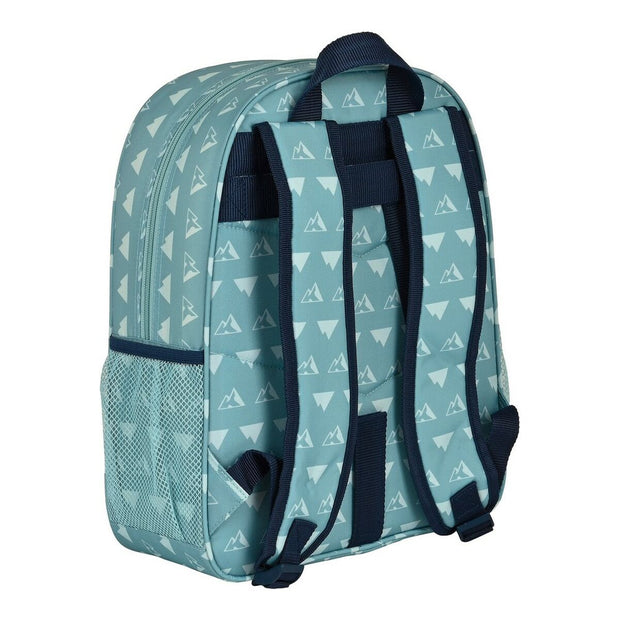School Bag National Geographic Bellow zero Blue (32 x 38 x 12 cm)