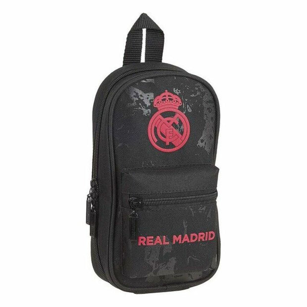 Backpack Pencil Case Real Madrid C.F. Black