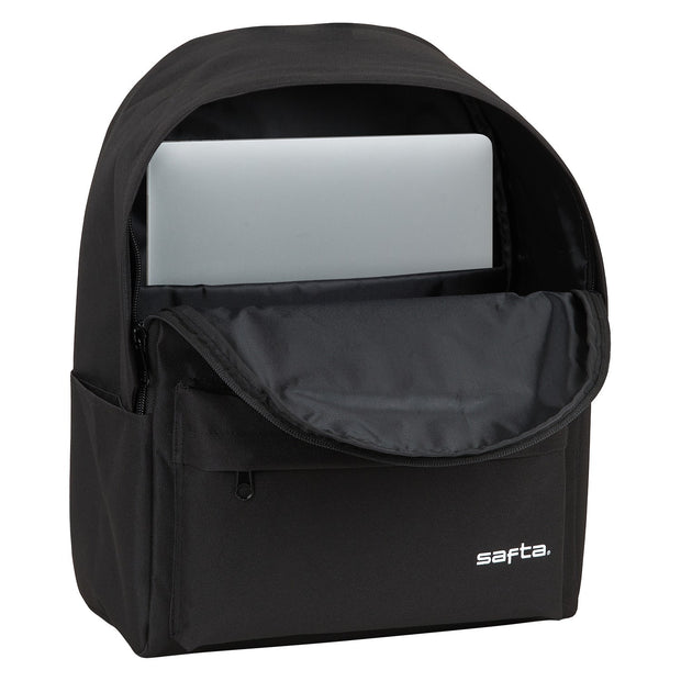 Laptop Backpack Safta Black (31 x 40 x 16 cm)