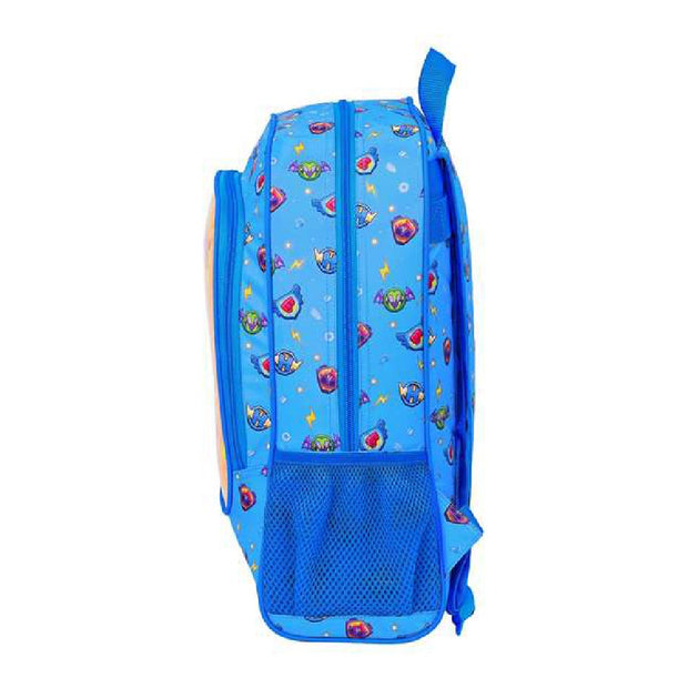 School Bag SuperThings Superthings Blue Multicolour (32 x 14 x 42 cm)