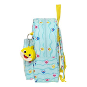 School Bag Baby Shark Beach day Yellow Light Blue (22 x 27 x 10 cm)