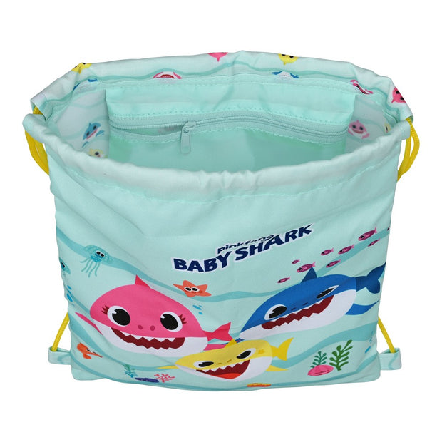 Backpack with Strings Baby Shark Beach day (26 x 34 x 1 cm)