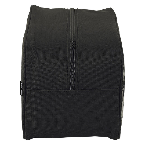 Schuhtasche für die Reise Smiley Urban Flow Schwarz (29 x 15 x 14 cm)