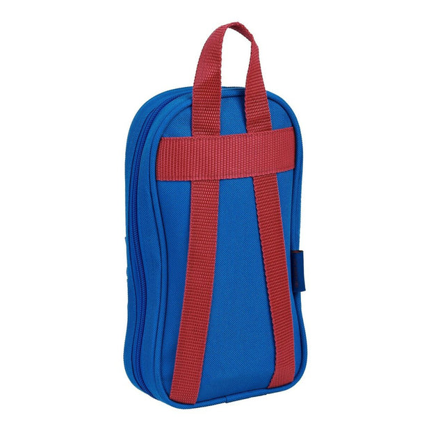 Backpack Pencil Case F.C. Barcelona Maroon Navy Blue