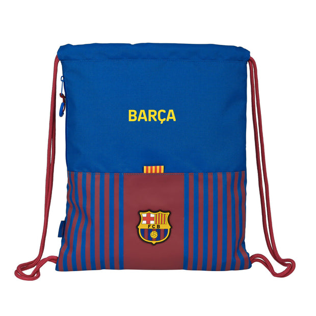 Backpack with Strings F.C. Barcelona Maroon Navy Blue