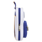 Backpack Pencil Case Real Madrid C.F. Blue White (33 Pieces)