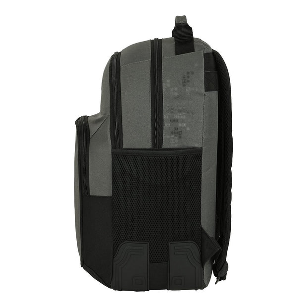 School Bag The Mandalorian Black Grey (32 x 42 x 15 cm)