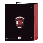 Ring binder Harry Potter Witchcraft Black Maroon A4 (40 mm)