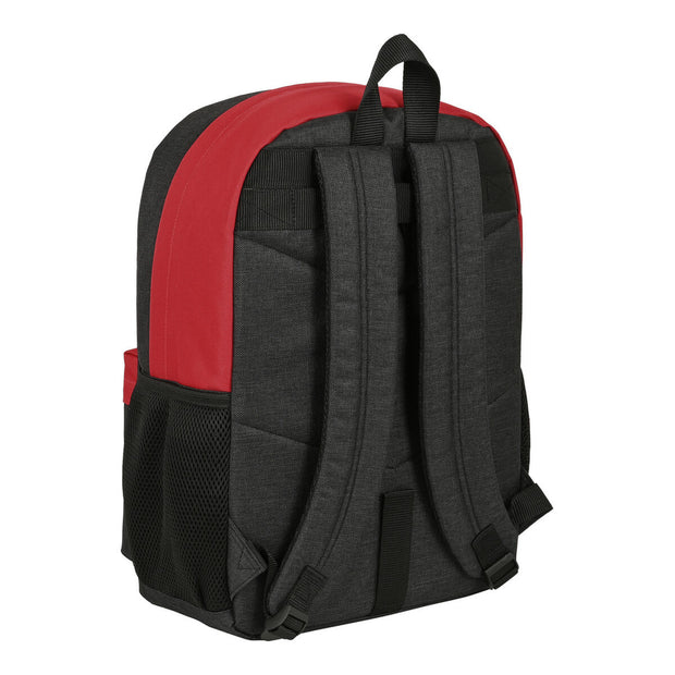 School Bag Harry Potter Witchcraft Black Maroon (32 x 43 x 14 cm)