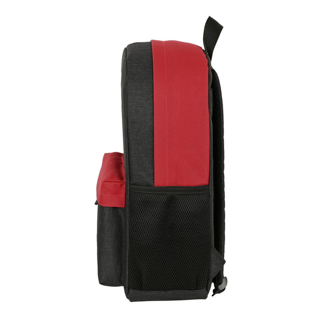School Bag Harry Potter Witchcraft Black Maroon (32 x 43 x 14 cm)