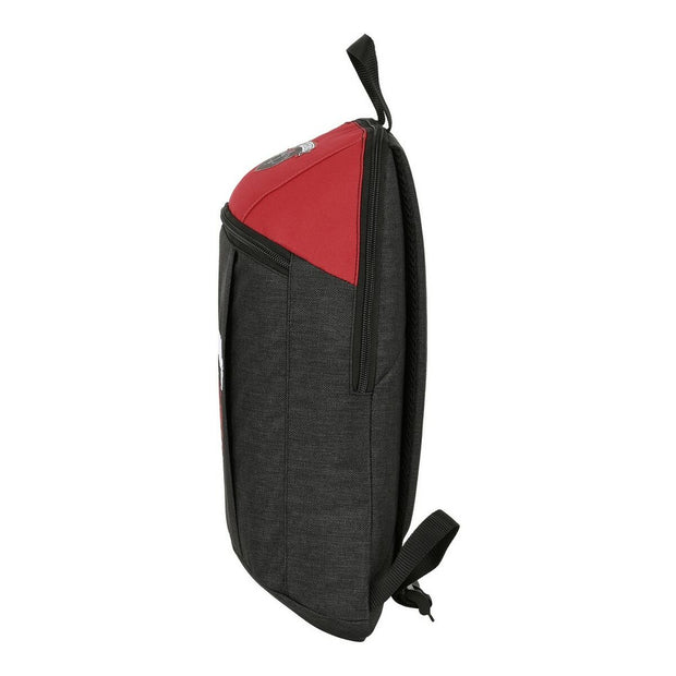Casual Backpack Harry Potter Witchcraft Black Maroon (22 x 39 x 10 cm)