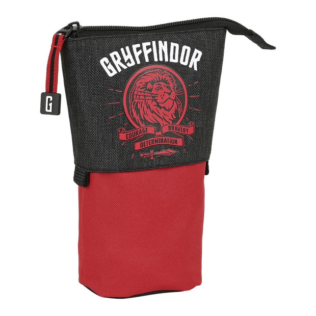 Pencil Holder Case Harry Potter Witchcraft Black Maroon (8 x 19 x 6 cm)